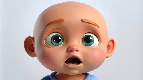 Baby Avatar Cartoon, Crying