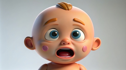 Baby Avatar Cartoon, Crying