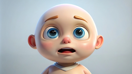 Baby Avatar Cartoon, Crying