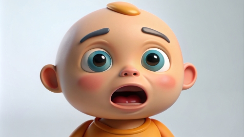 Baby Avatar Cartoon, Crying