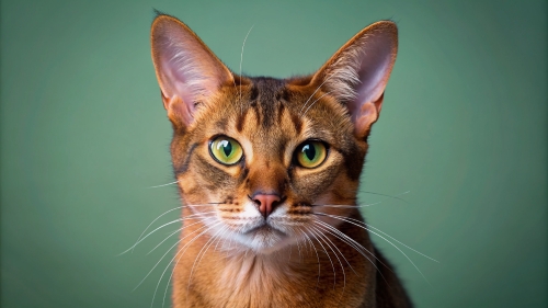 Face Close Up Abyssinian Cat 23feb2024 (7)