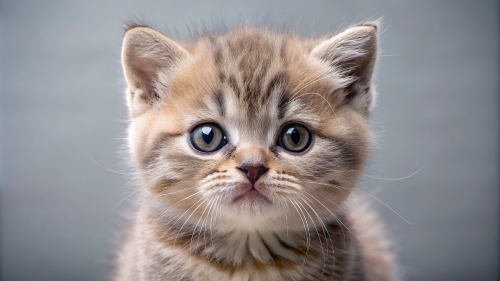 Face Close Up Cute British Kitten 23feb2024 (10)