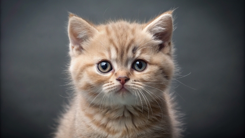 Face Close Up Cute British Kitten 23feb2024 (5)