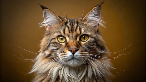 Face Close Up Maine Coon Cat 24feb2024 (4)