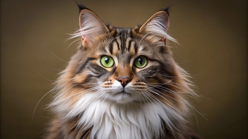 Face Close Up Norwegian Forest Cat 24feb2024 (11)