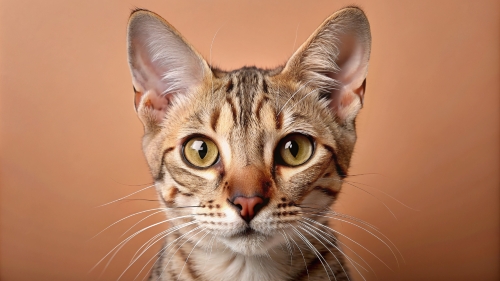 Face Close Up Ocicat Cat 23feb2024 (3)