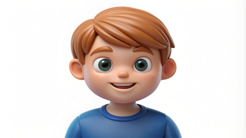 Kid boy avatar icon