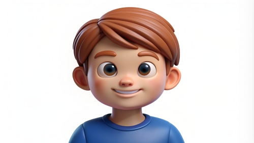 Kid boy avatar icon