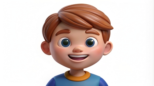 Kid boy avatar icon