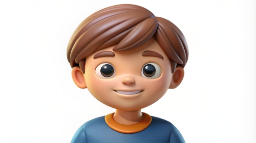 Kid boy avatar icon