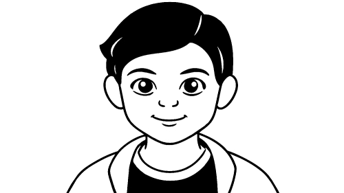 Kid boy cartoon Coloring pages for kids