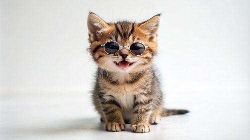 Kitten Smiling sunglasses 14mar24 (15)