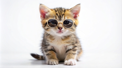 Kitten Smiling sunglasses 14mar24 (6)