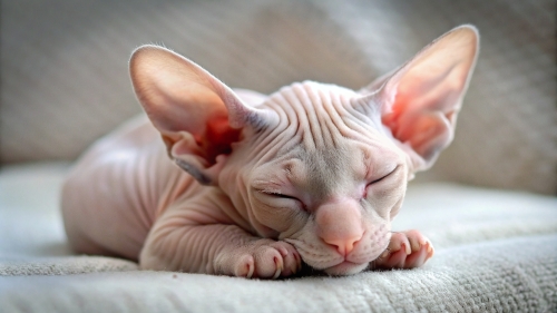 Sphinx cat cute kitten sleeping 25feb24 (11)