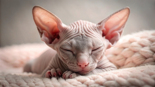 Sphinx cat cute kitten sleeping 25feb24 (5)