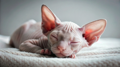 Sphinx cat cute kitten sleeping 25feb24 (6)