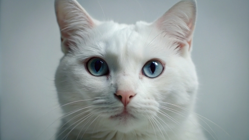 White cat , Face Close Up 28feb24 (1)